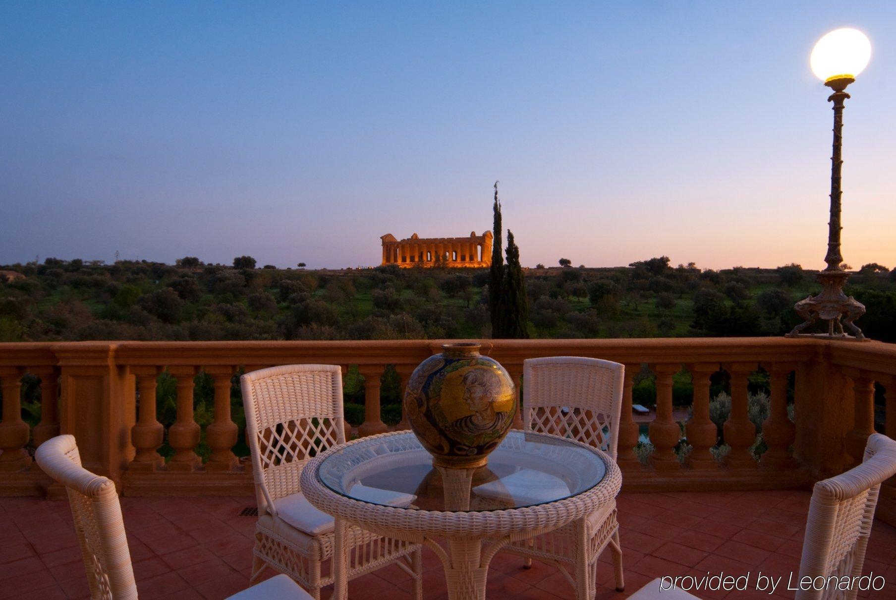 Villa Athena Resort Agrigento Ngoại thất bức ảnh View from the terrace of the hotel